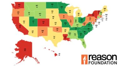 29th Annual Highway Report: Virginia and Georgia have best-performing, most cost-effective highways, while Alaska and California have worst