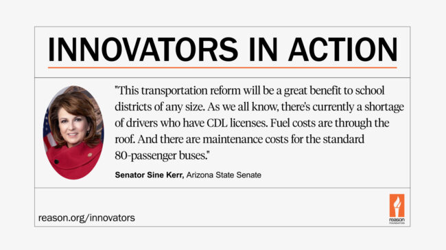 Arizona State Senator Sine Kerr on transforming student transportation policy