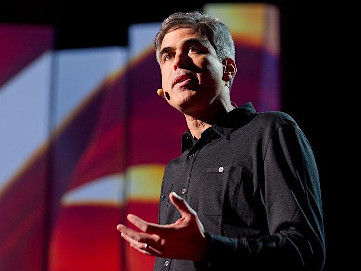 Jonathan Haidt on a stage speaking