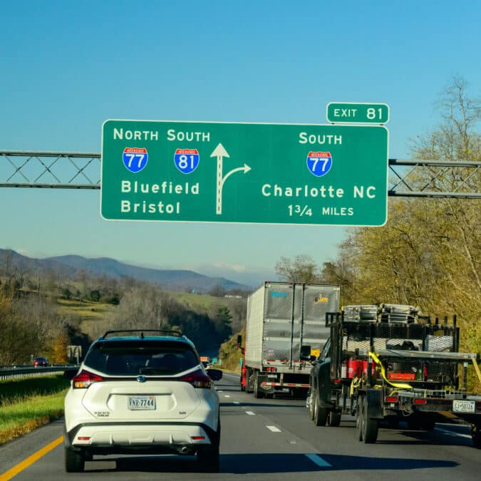North Carolina's I-77 express toll lanes public-private