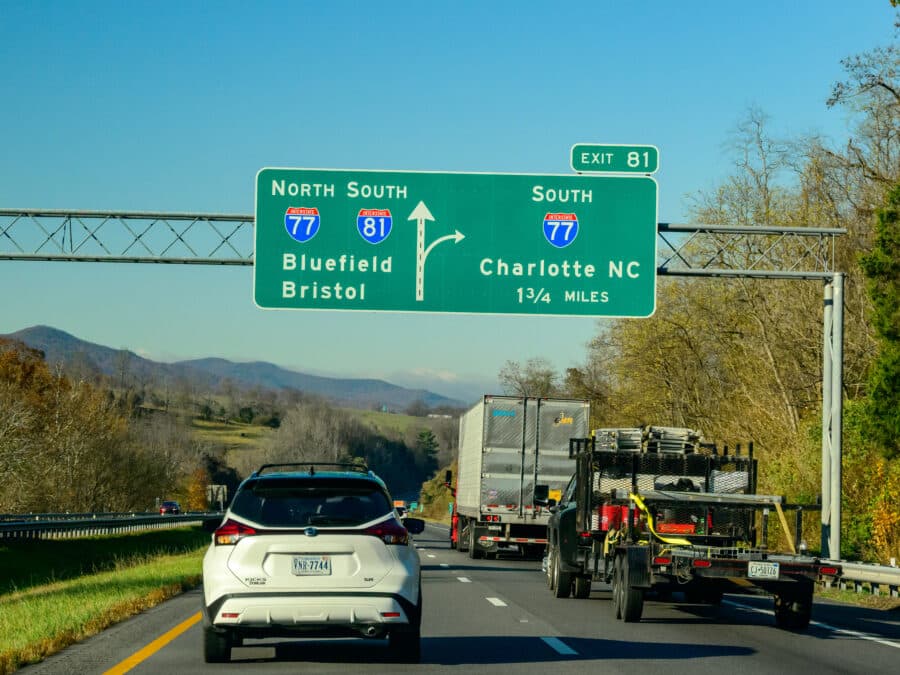 North Carolina's I-77 express toll lanes public-private