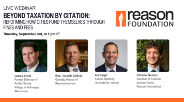 Webinar: Reforming how cities fund themselves through fines and fees