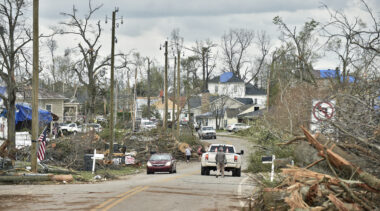 Georgia temporary property tax change for disaster areas amendment (2022)